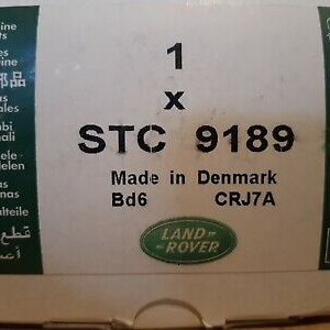 STC9189 REAR BRAKE PADS DISCO 1 DISC BRAKES NO ABS WITH SENSOR